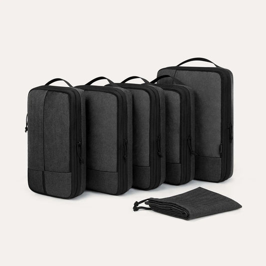 Lot de 6 cubes de compression pour valises