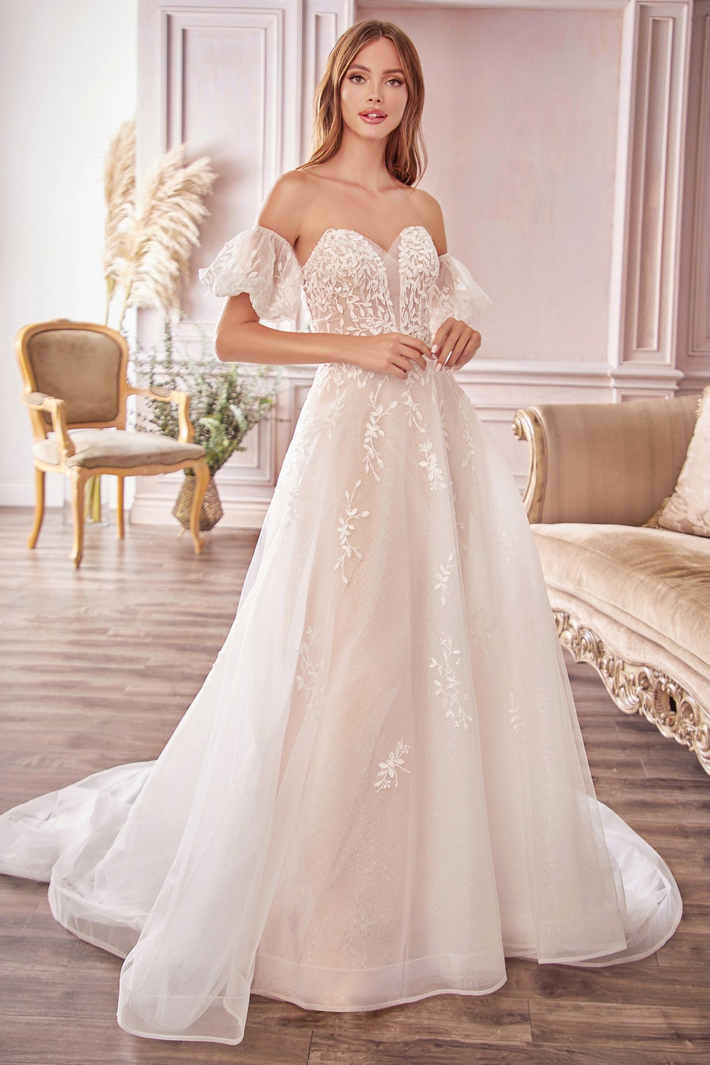 A1014 - ROBE DE MARIÉE EN SAULE - Andrea &amp; Leo