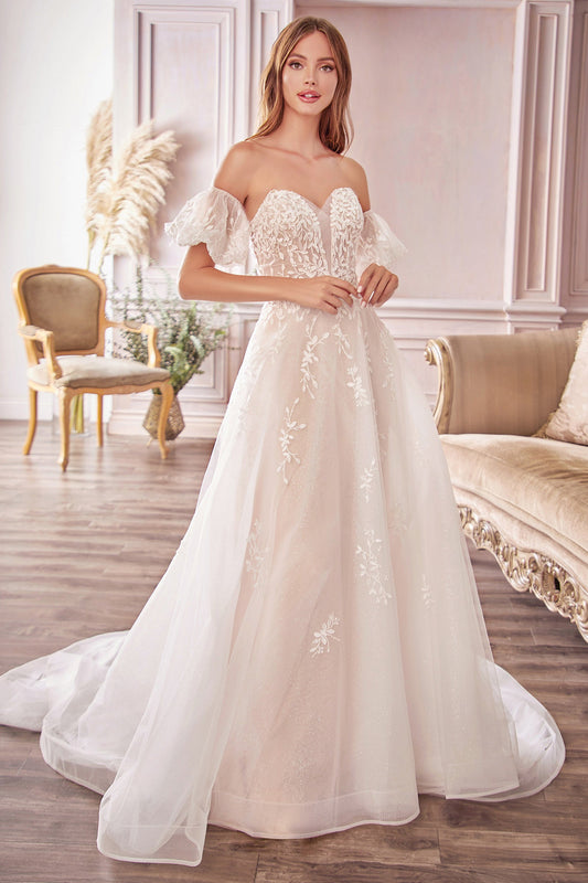 A1014 - ROBE DE MARIÉE EN SAULE - Andrea &amp; Leo