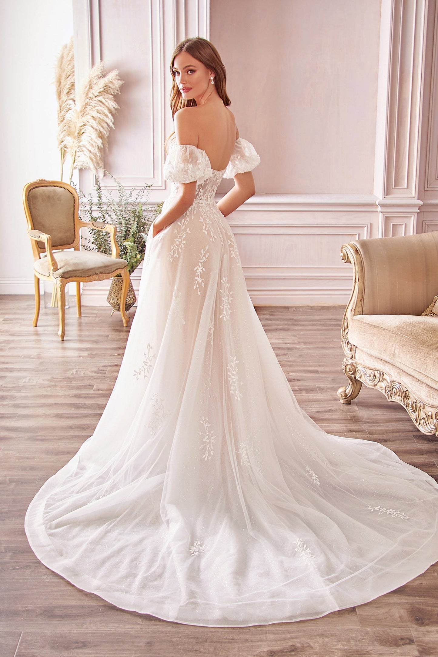 A1014 - ROBE DE MARIÉE EN SAULE - Andrea &amp; Leo