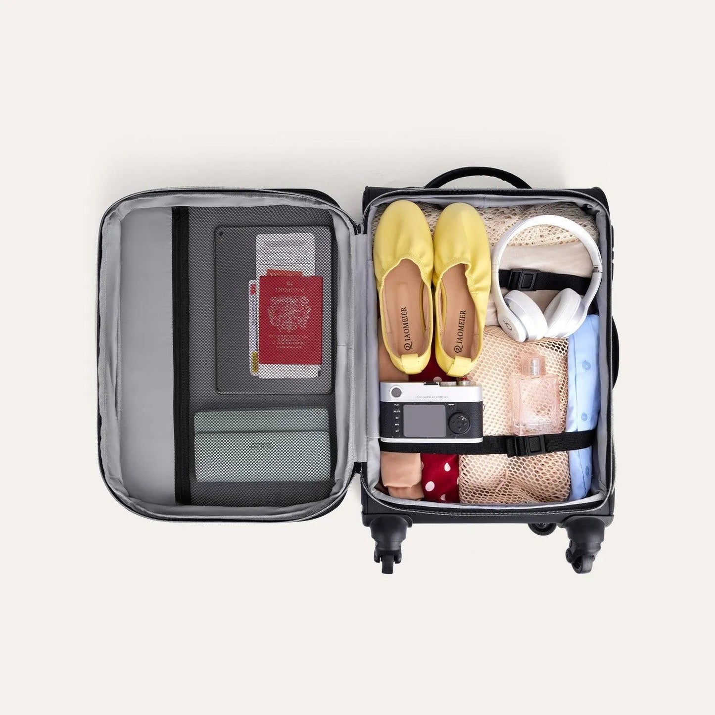 Valise de voyage et d'affaires matelassée Bonchemin de 20 pouces