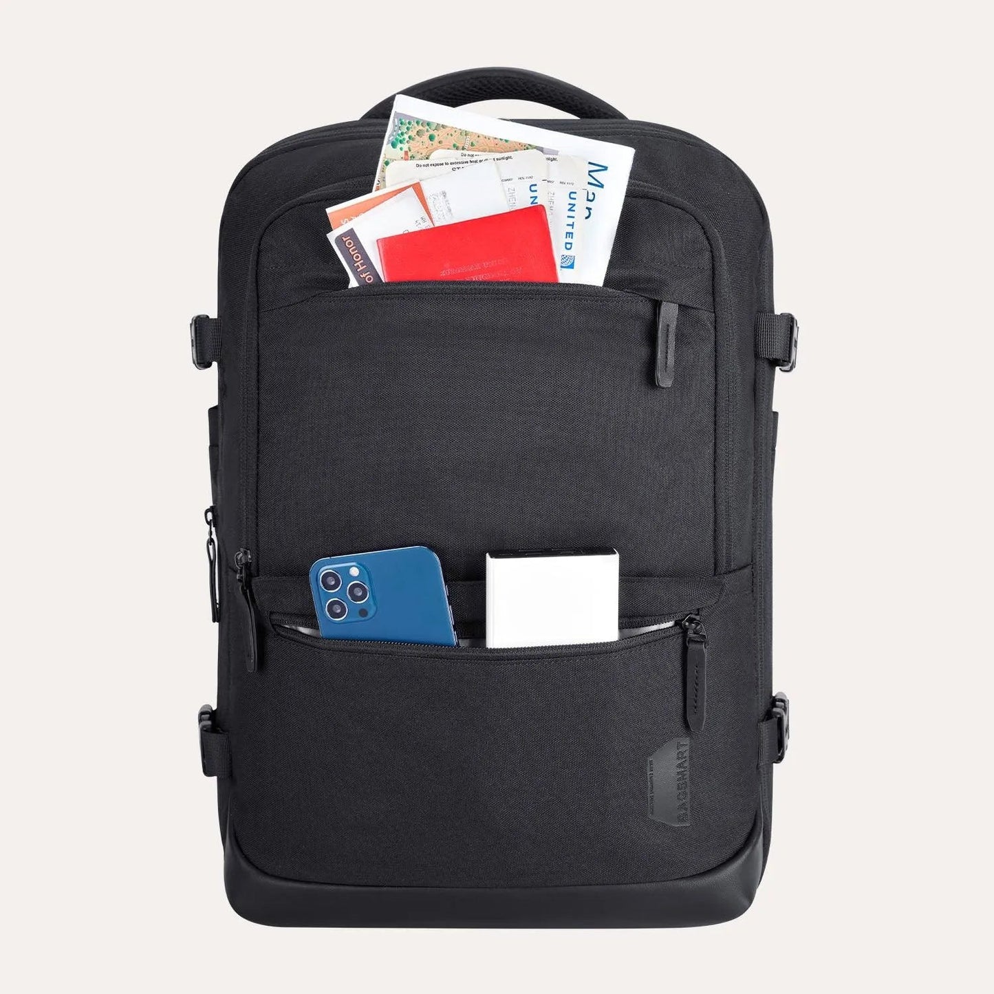 Sac à dos de voyage extensible Falco 40 L, approuvé par les compagnies aériennes 