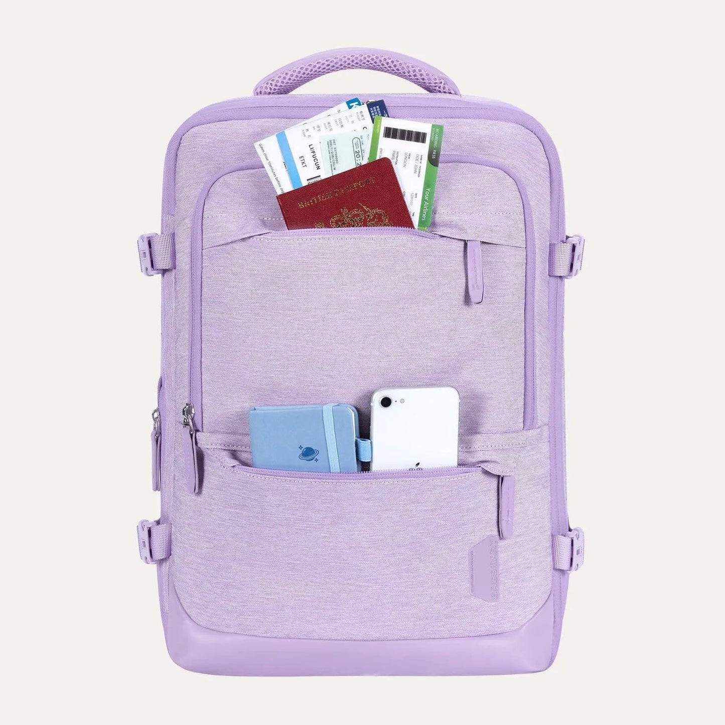 Sac à dos de voyage extensible Falco 40 L, approuvé par les compagnies aériennes 