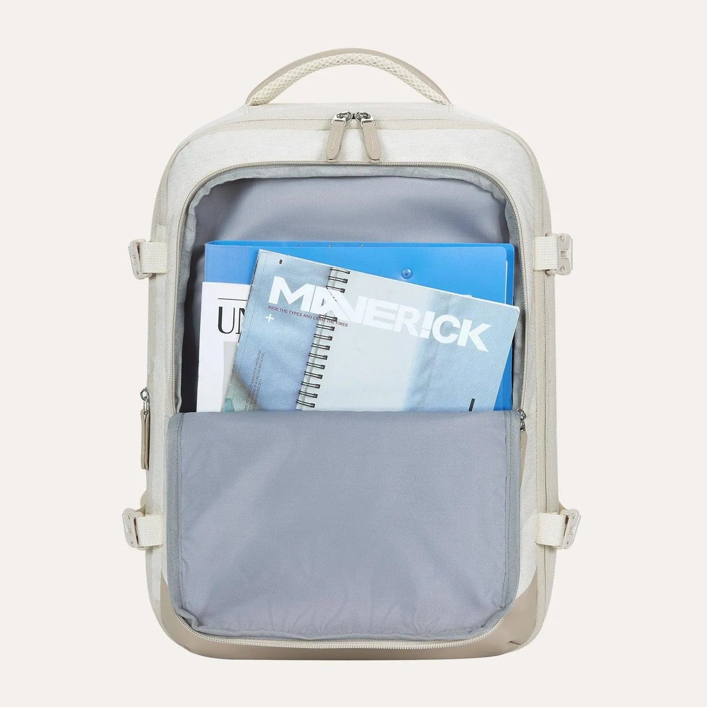 Sac à dos de voyage extensible Falco 40 L, approuvé par les compagnies aériennes 