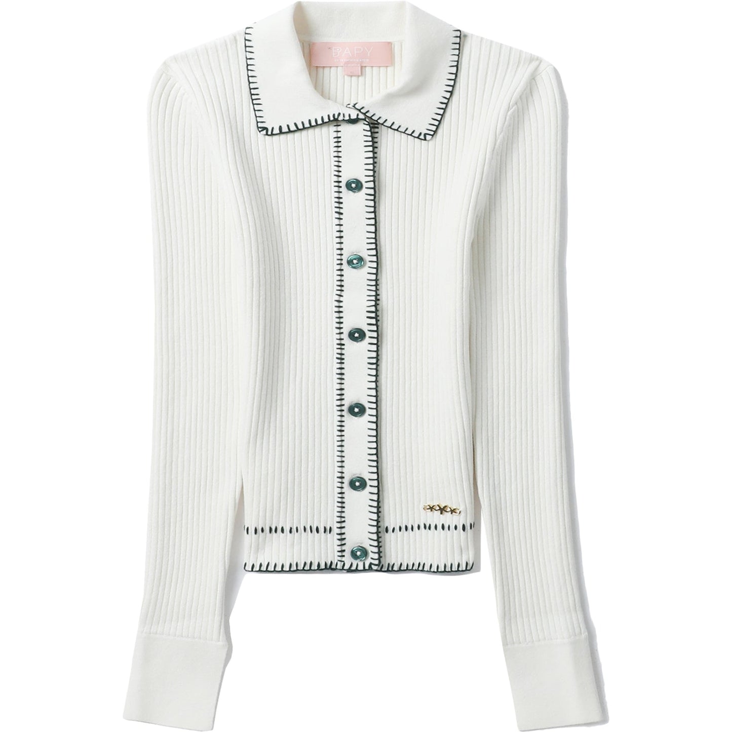 CARDIGAN CÔTELÉ BAPY FEMME