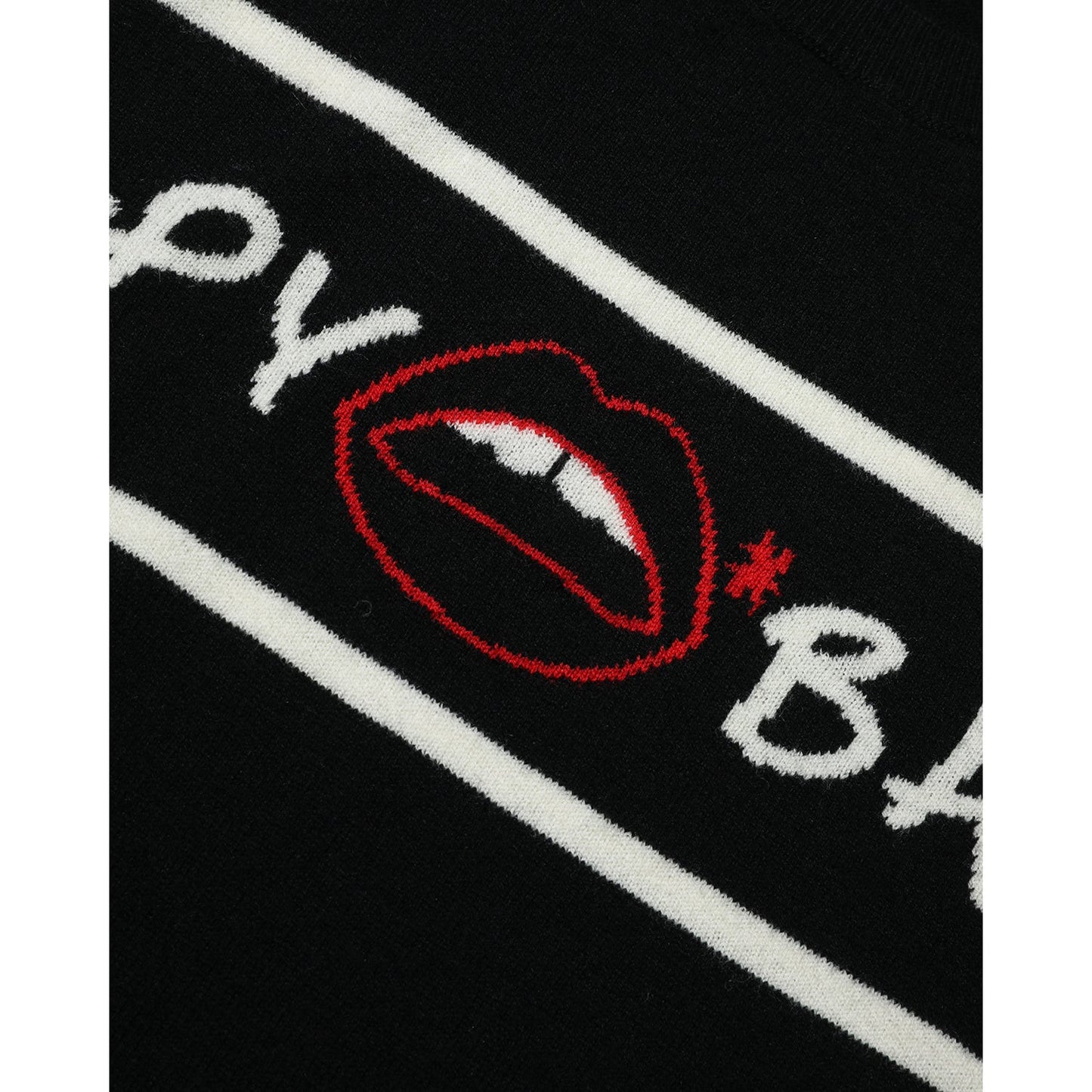 BAPY X MARKUS LUPFER TRICOT LÈVRES DAMES