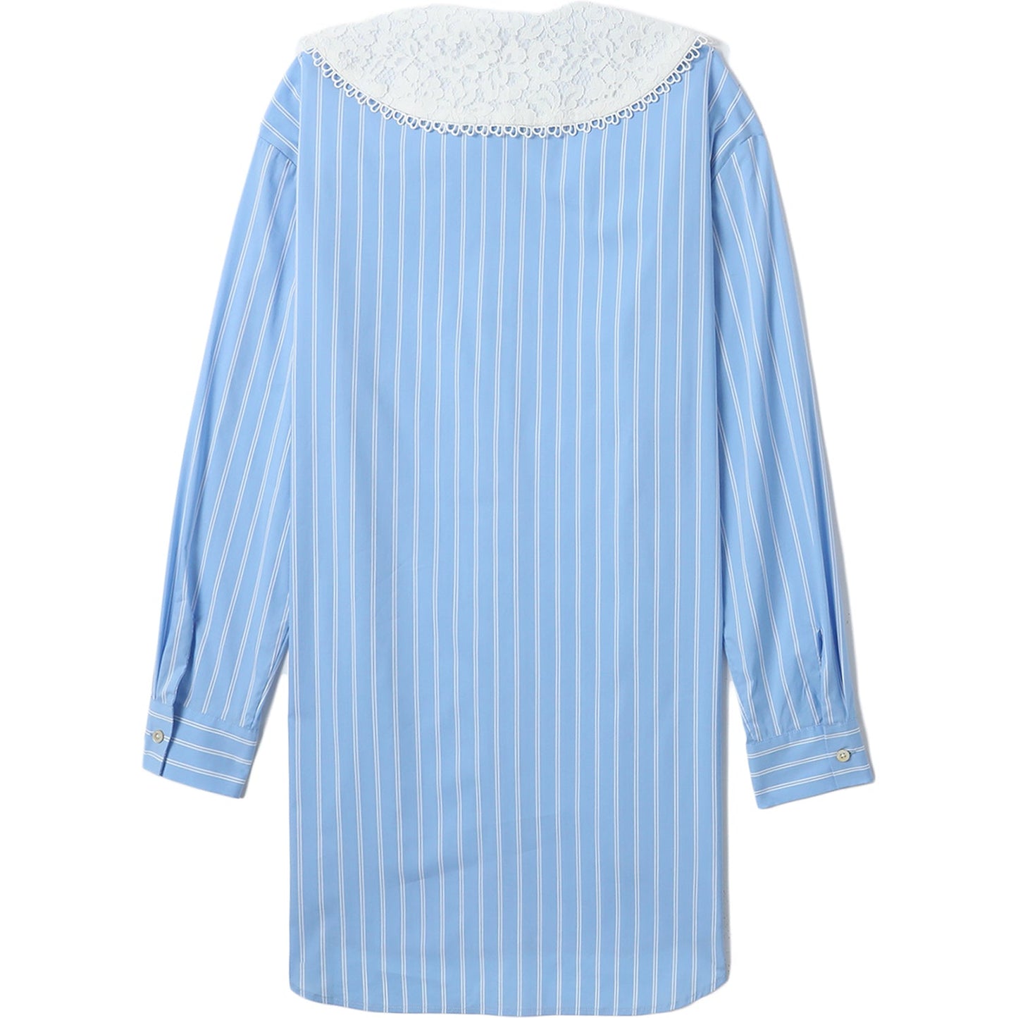 ROBE CHEMISE À RAYURES BAPY POUR FEMMES