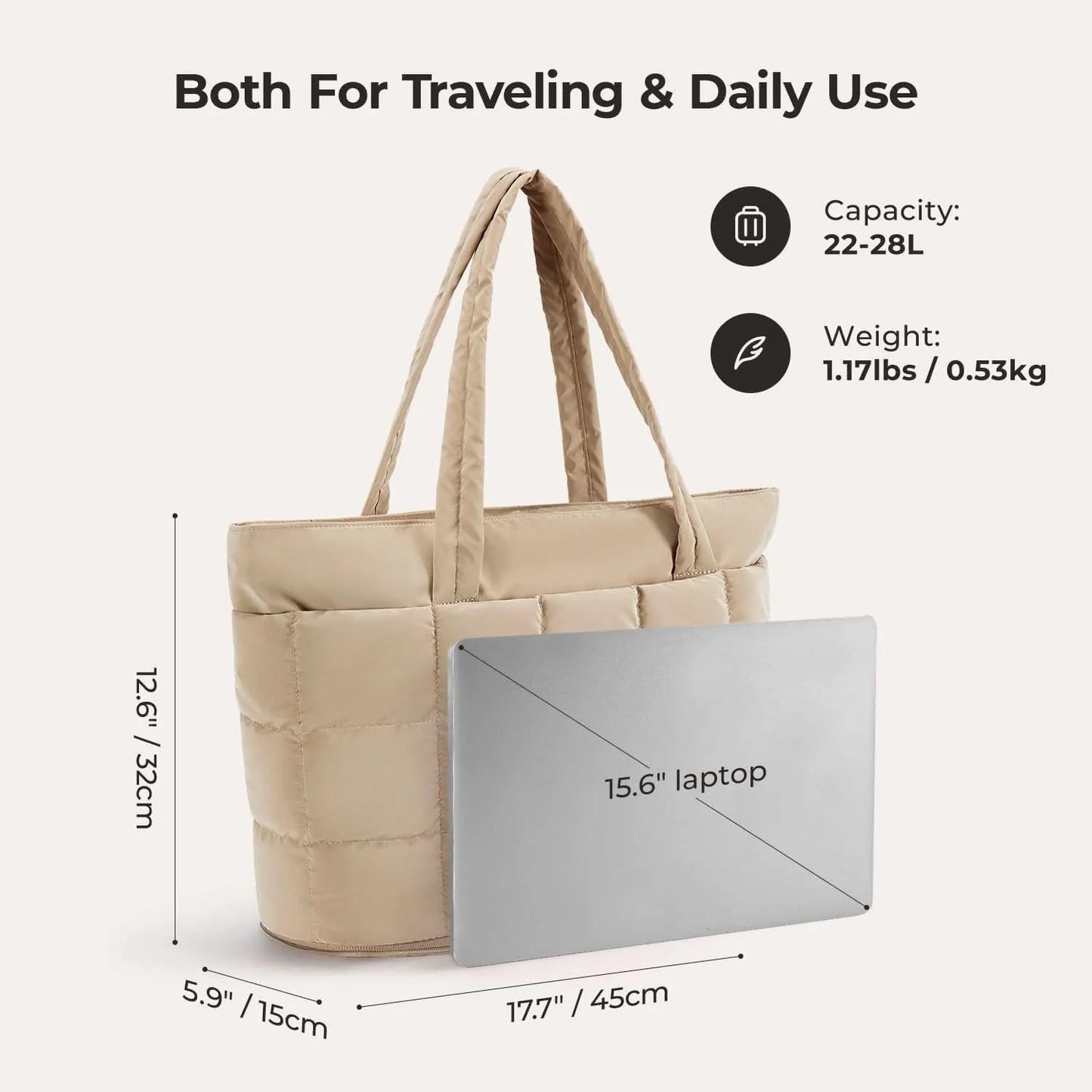 Sac fourre-tout de voyage extensible Bubble 22L-28L 