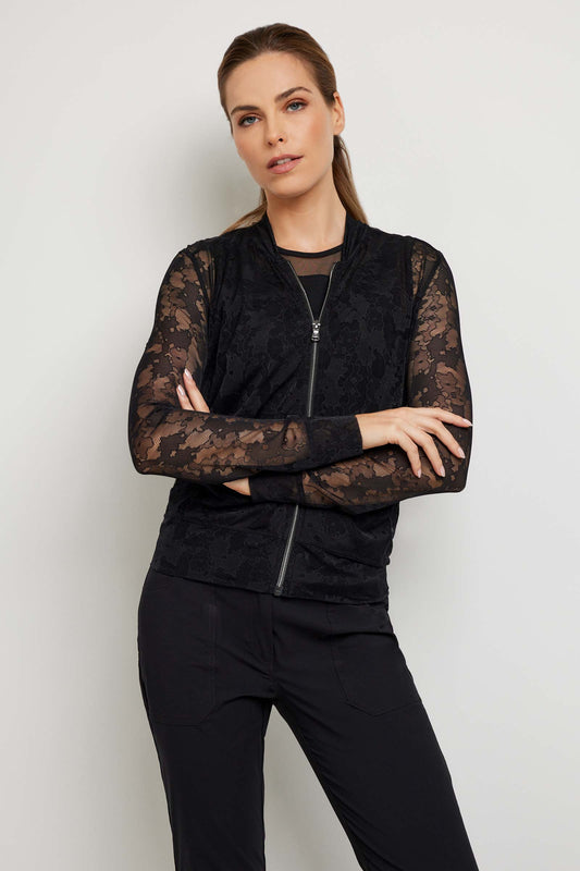 Bailey Camo Mesh Jacket