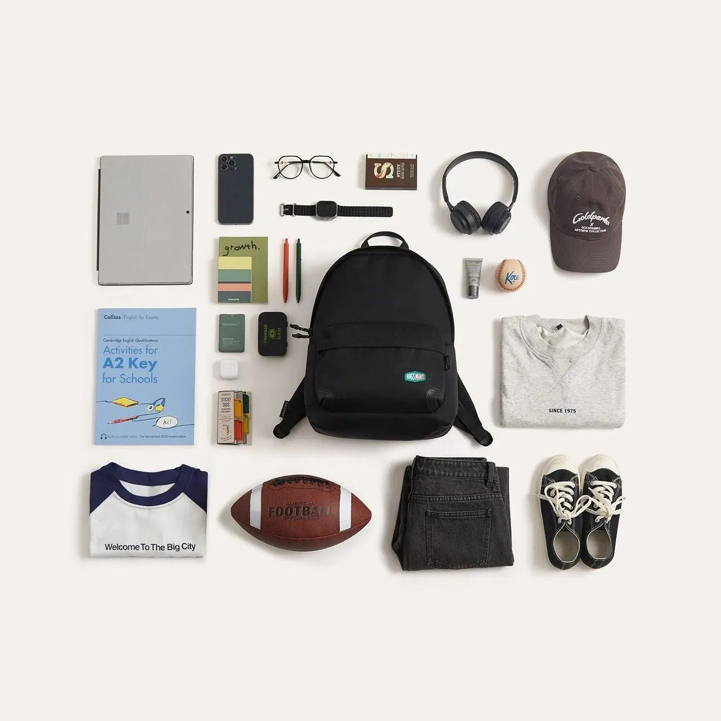 Sac à dos Ocean Cordura® Campus avec housse pour ordinateur portable