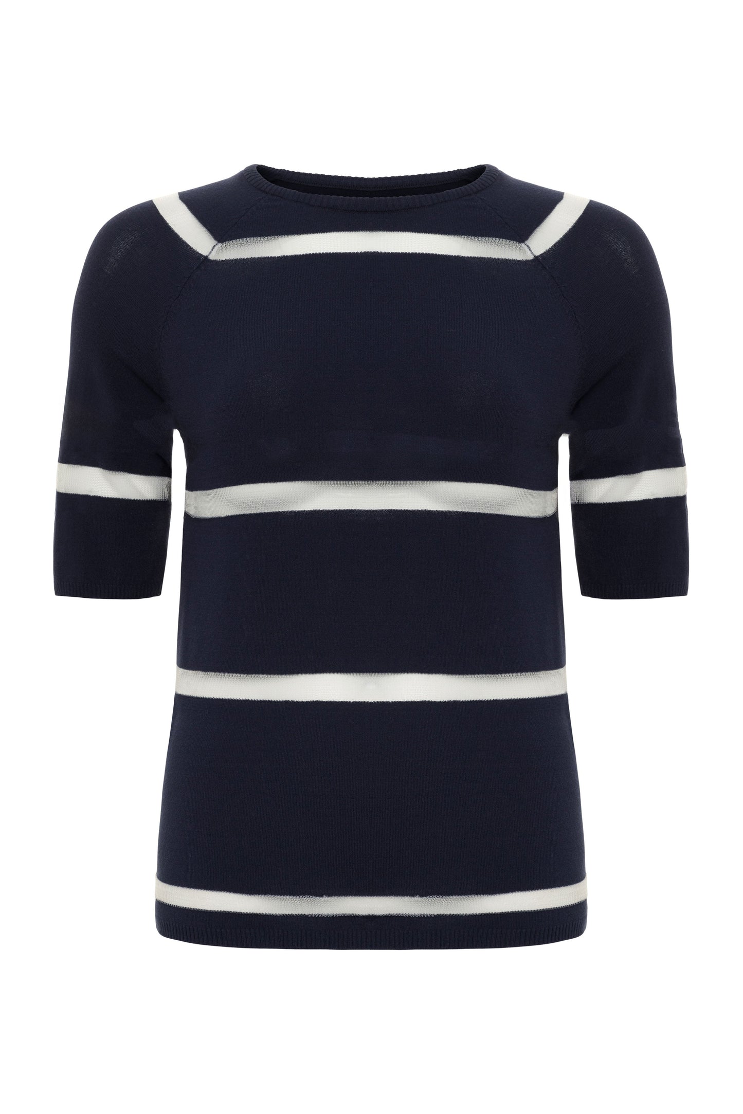 Campbell Sheer Stripe Pullover Top
