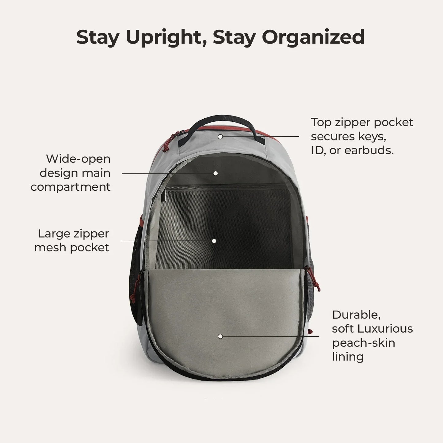Sac à dos pour ordinateur portable Focus 15,6 pouces 