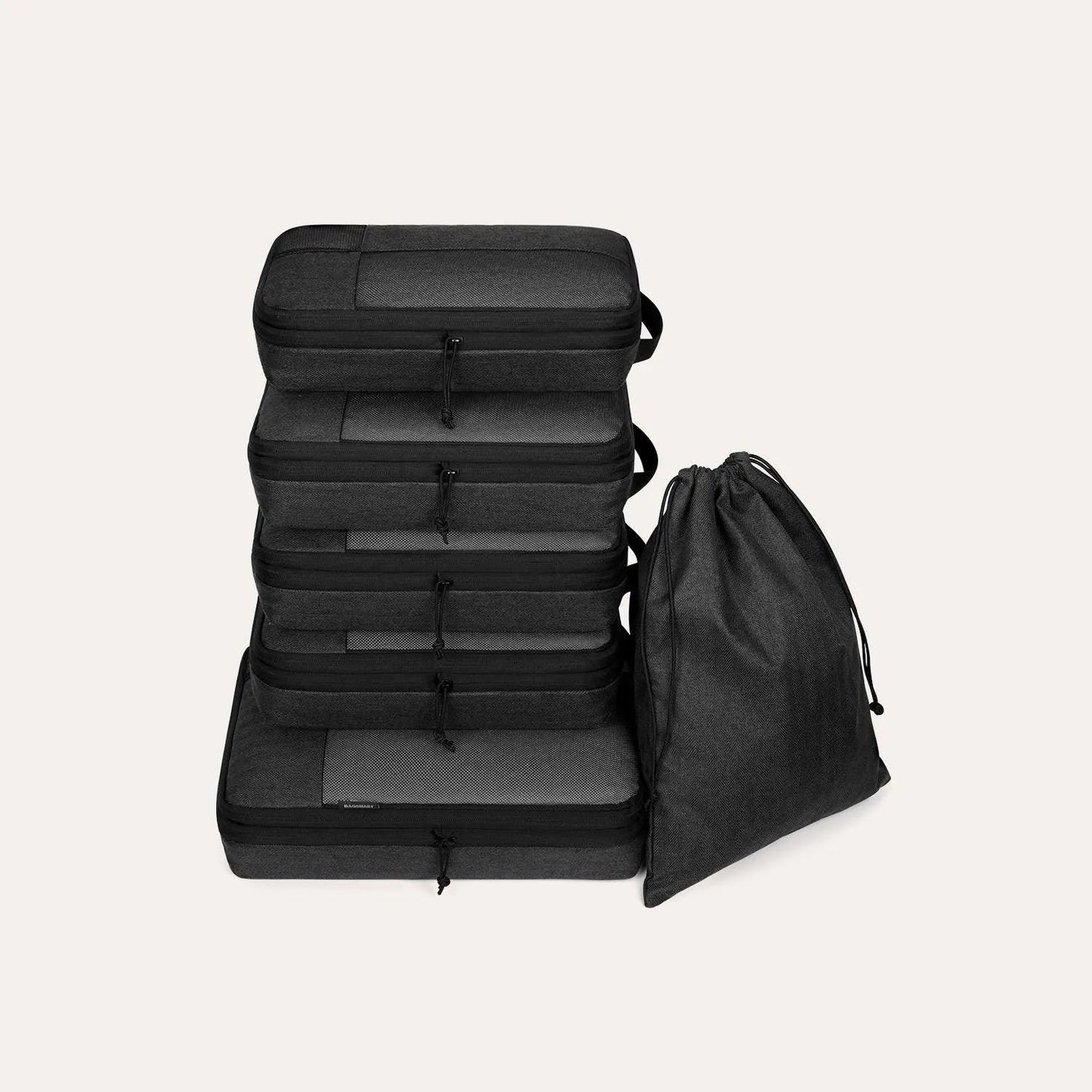 Lot de 6 cubes de compression pour valises