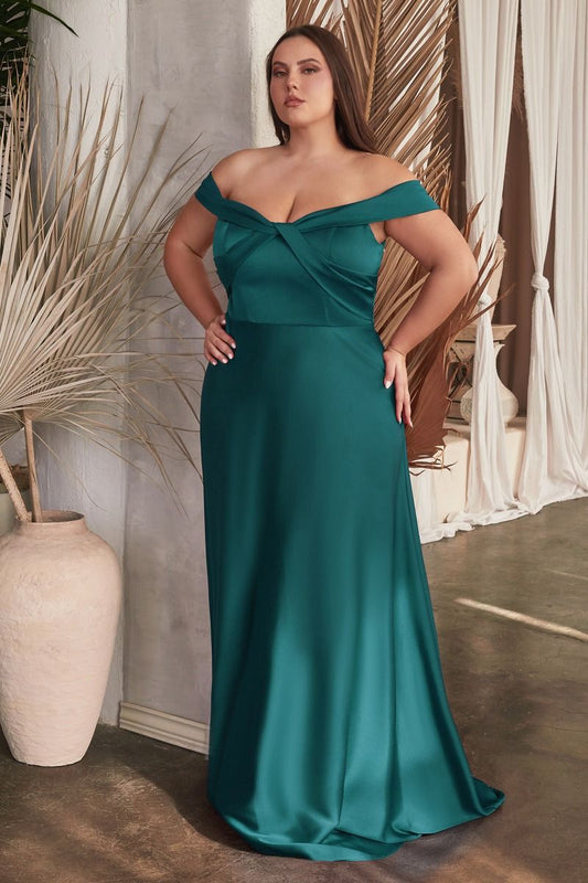 Size 20, Cordelia Gown - Emerald - FINAL SALE