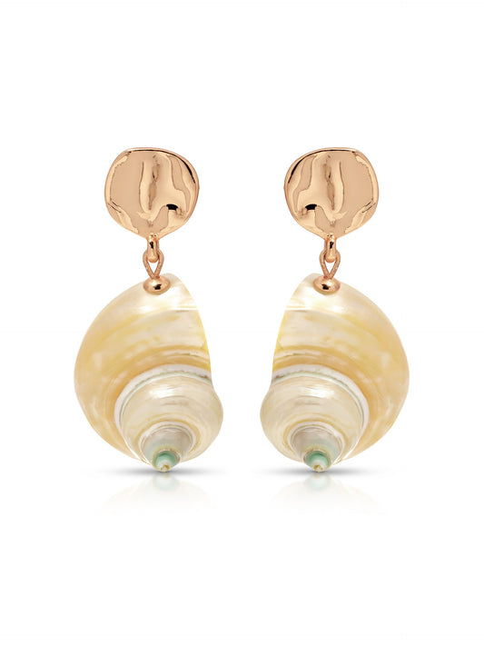 Sunken Treasure Shell Earrings