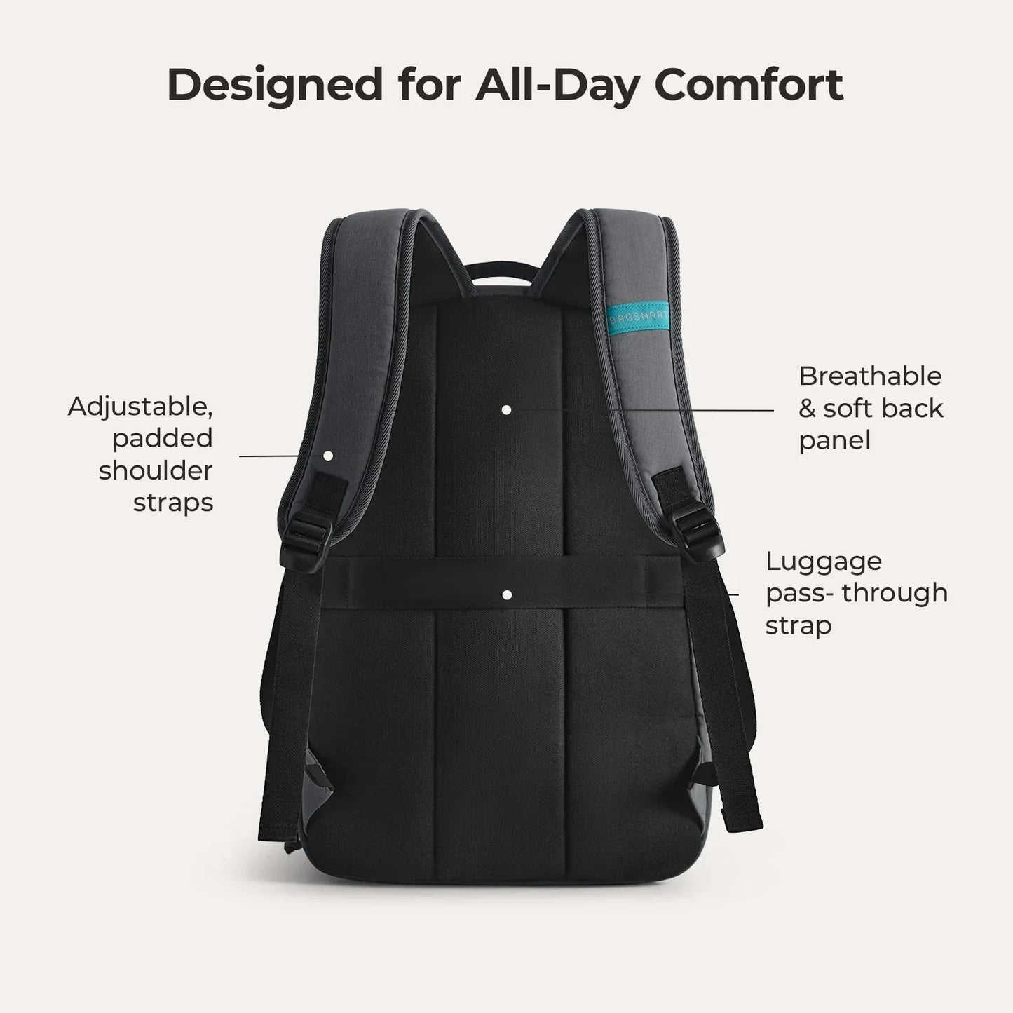Sac à dos pour ordinateur portable Focus 15,6 pouces 