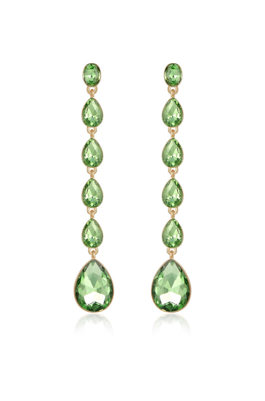Crystallized Drop Earrings