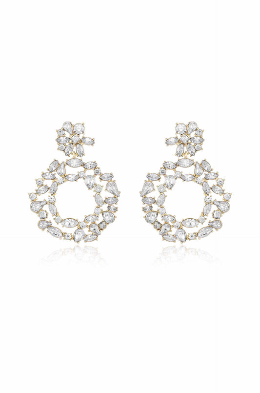 Crystal Bouquet Earrings