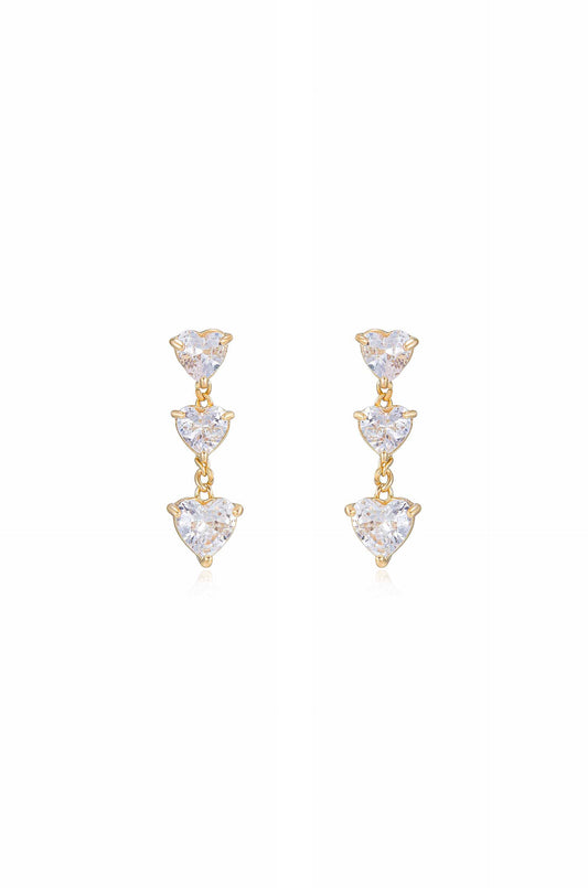 Queen of Hearts Crystal Earrings