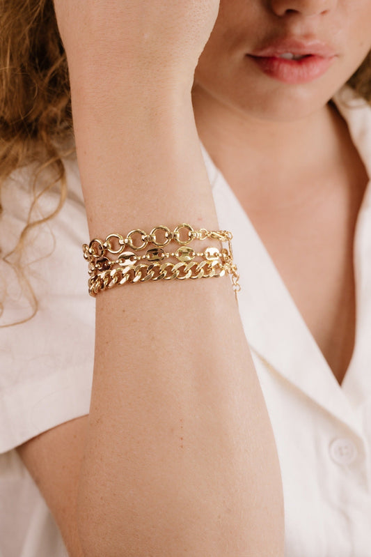 Might & Chain Bracelet Set