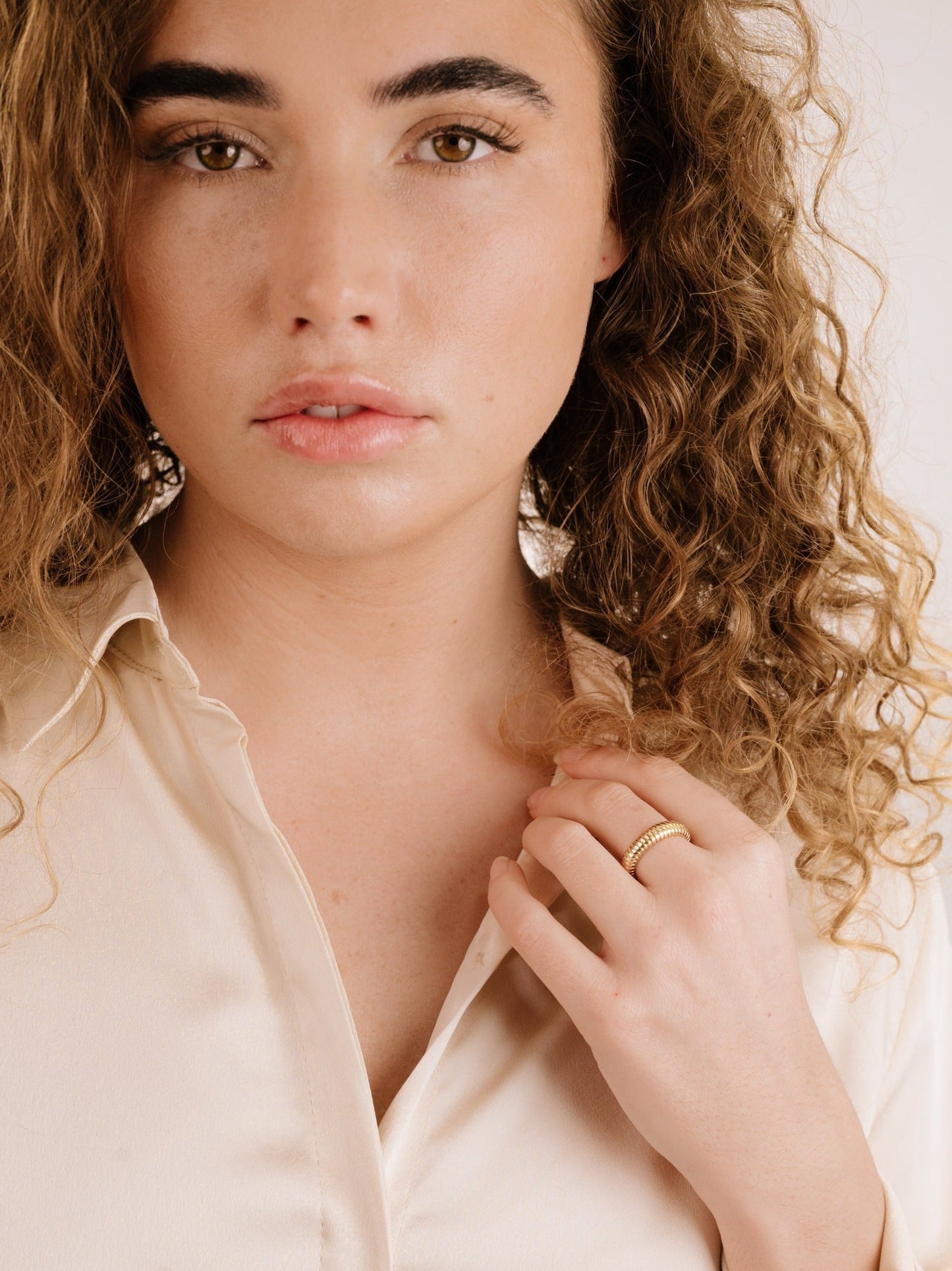 Bague flexible nervurée 