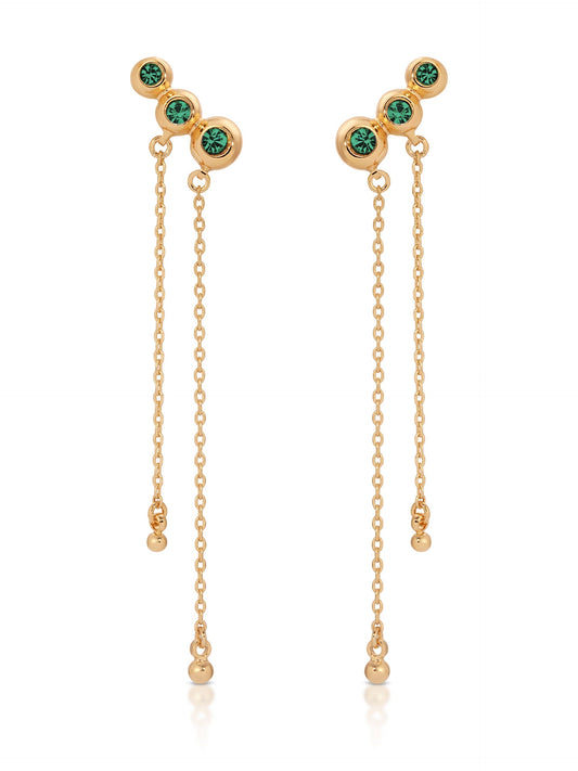 Emerald City Waterfall Earrings