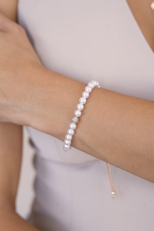 Pearl Adjustable Bracelet