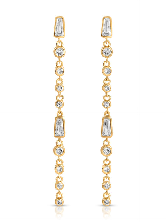 Crystal Linear Earrings