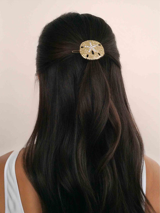 Sand Dollar Barrette