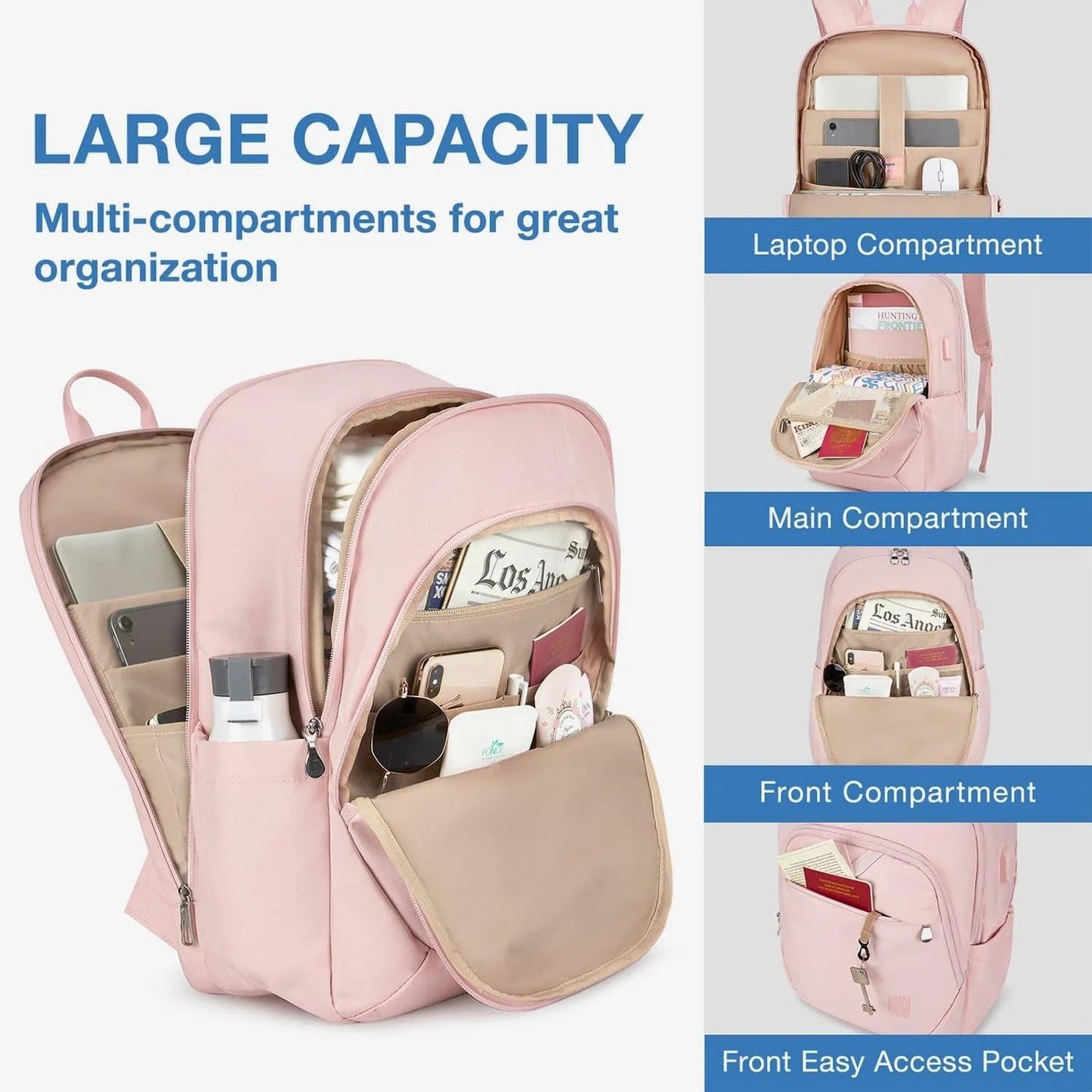 Sacs à dos pour ordinateur portable Horatio pour femmes 