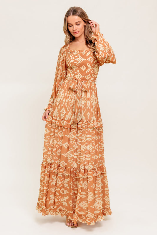 NELLIE BOHO MAXI DRESS