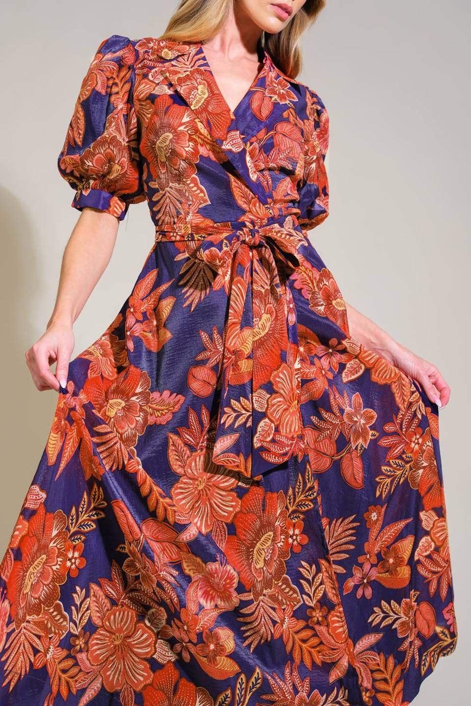 TREASURE TROVE WOVEN MIDI DRESS - FINAL SALE