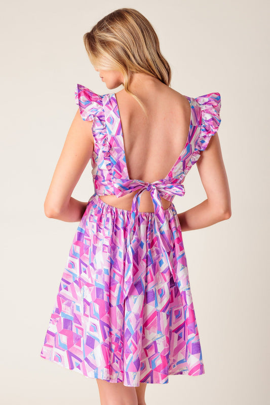 MIEUX AVEC TOI - MINI ROBE ROSE ET BLEUE