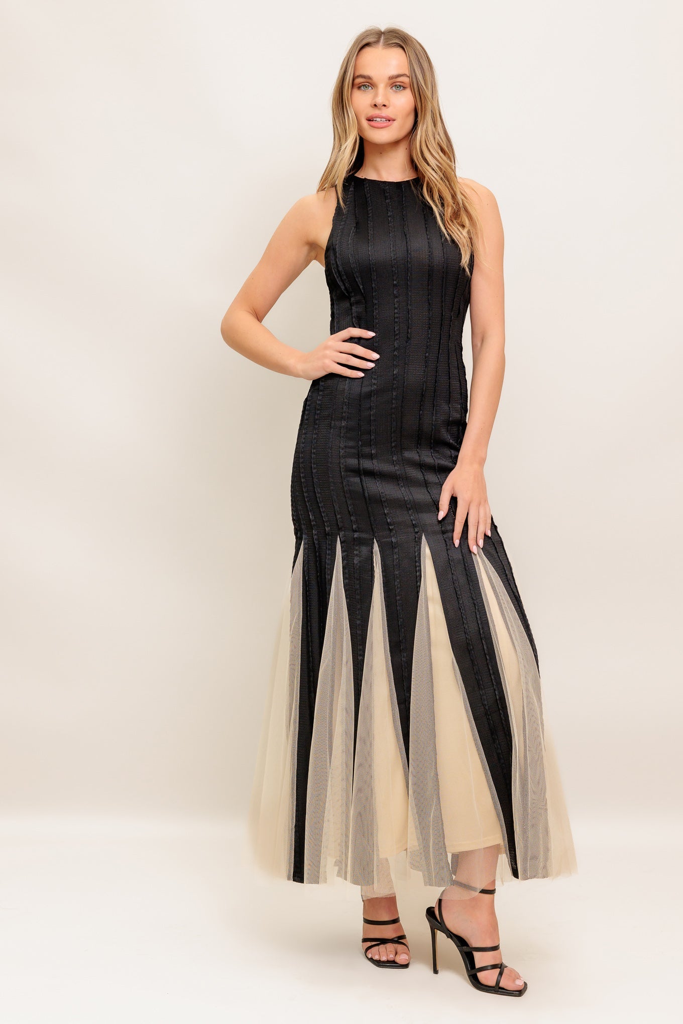 NOIR KNIT MAXI DRESS