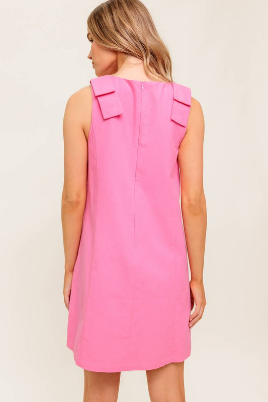 FRANKIE PINK MINI DRESS