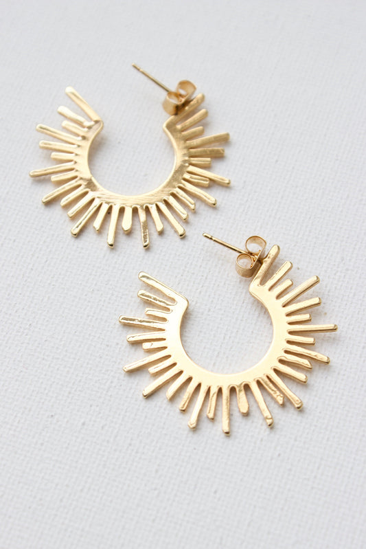 SUN SILHOUETTE HOOPS