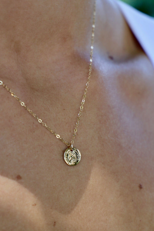 PETITE COIN NECKLACE