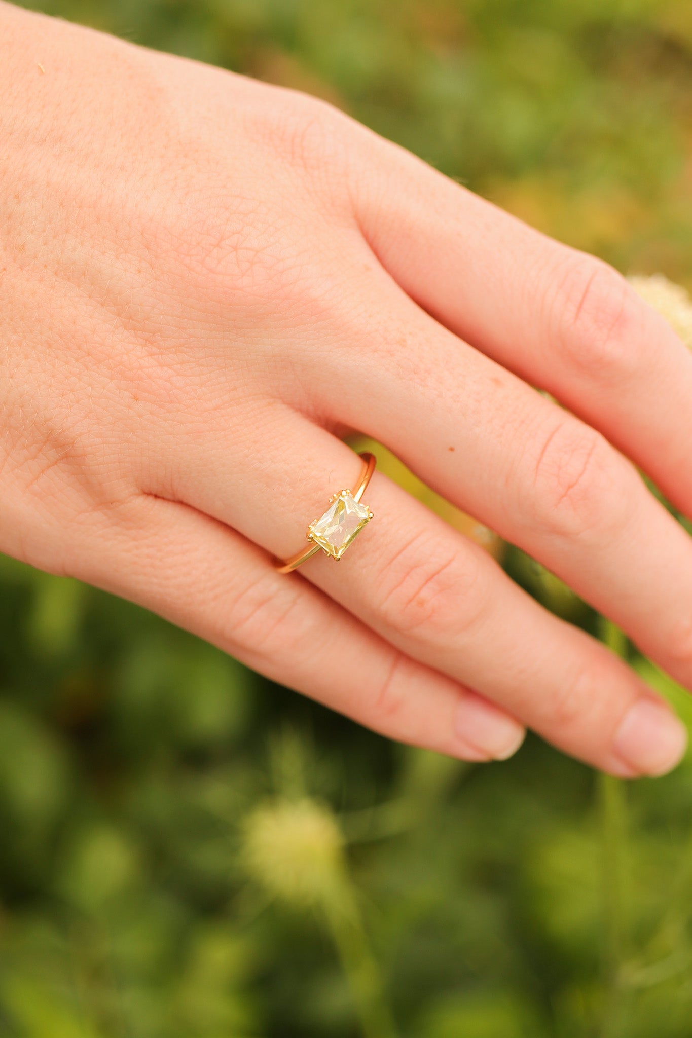 Bague Cindy en Citrine