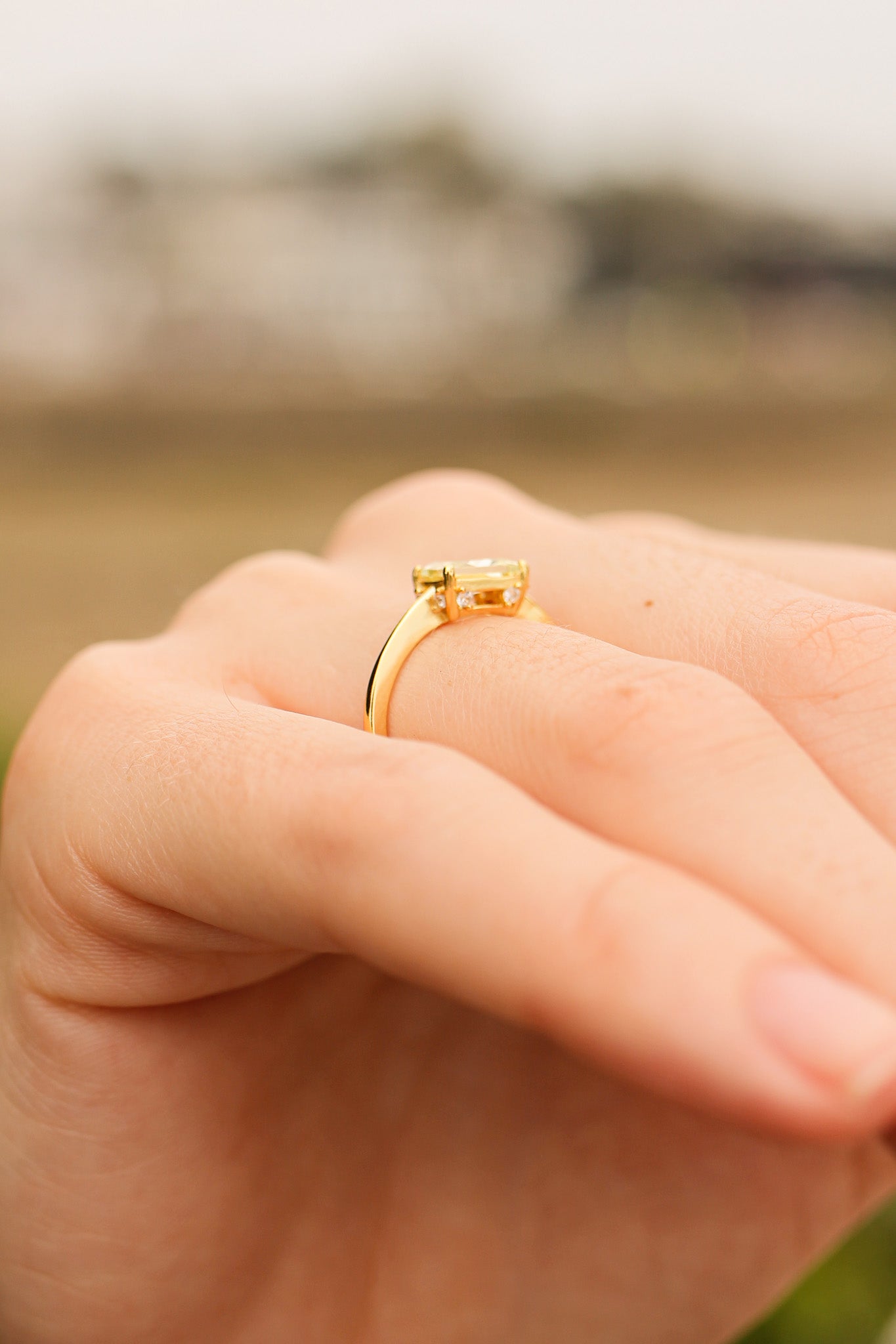Bague Cindy en Citrine