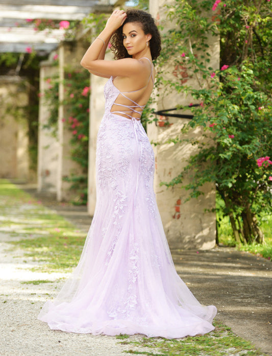 Size 10, The Dutchess Gown - Lilac - FINAL SALE