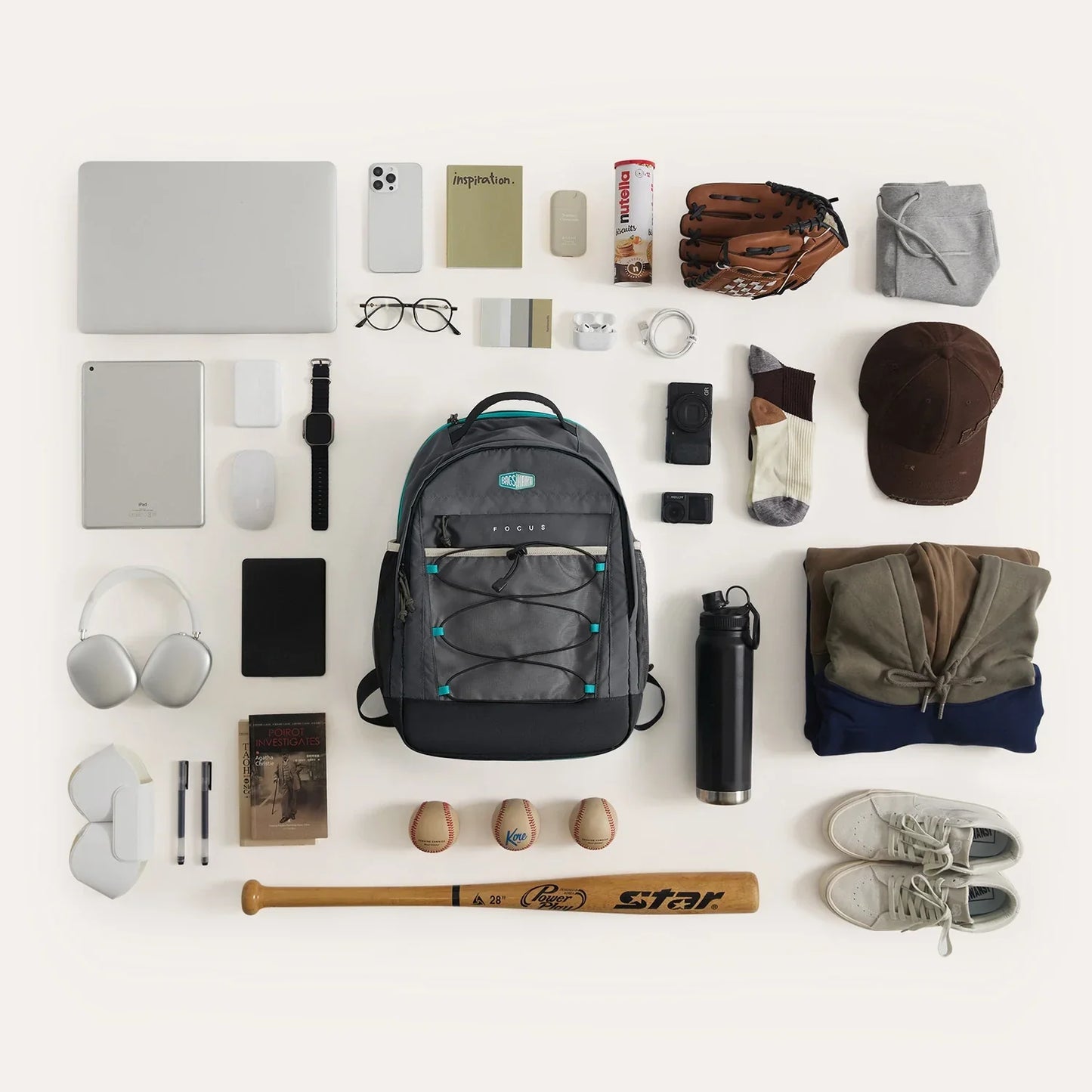 Sac à dos pour ordinateur portable Focus 15,6 pouces 