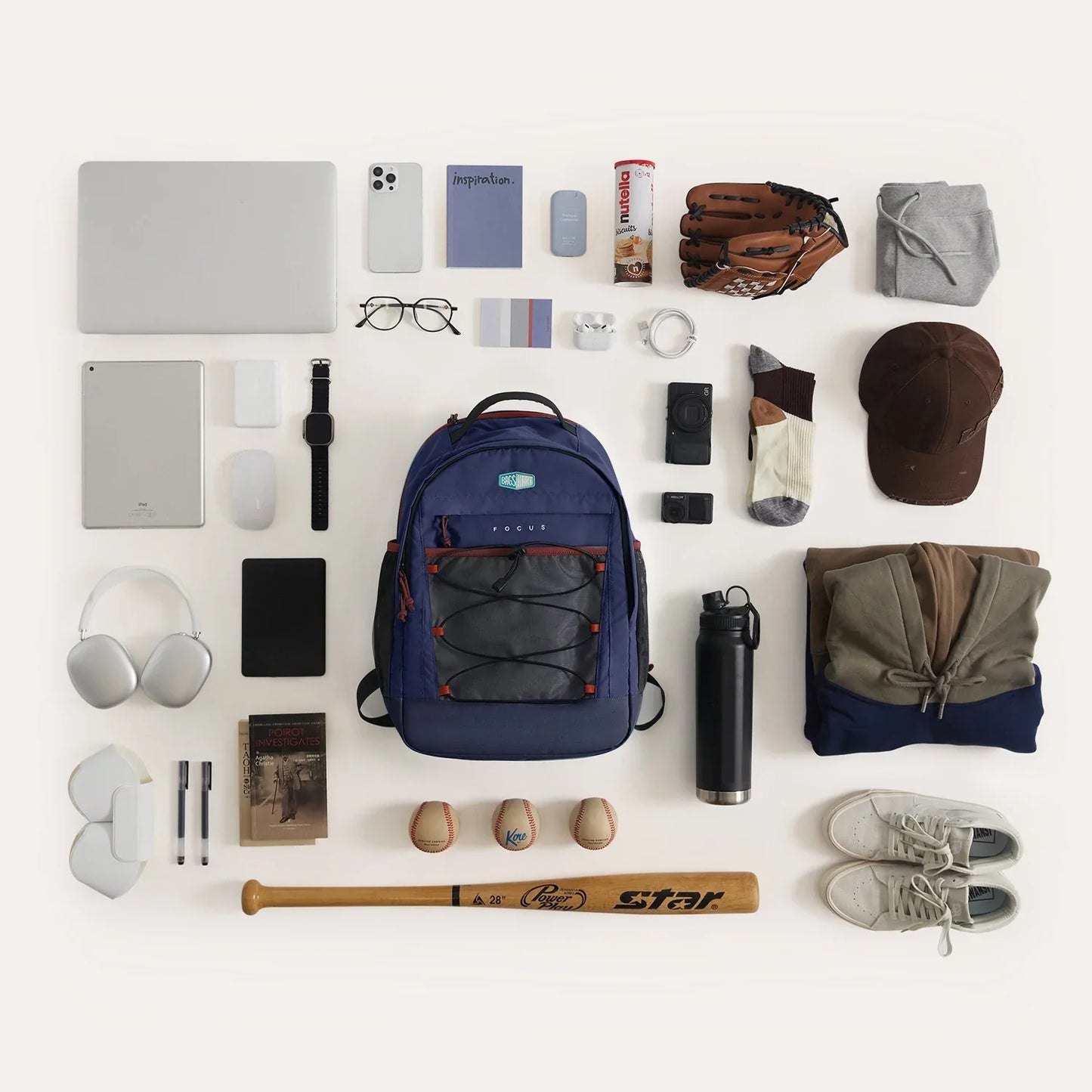 Sac à dos pour ordinateur portable Focus 15,6 pouces 