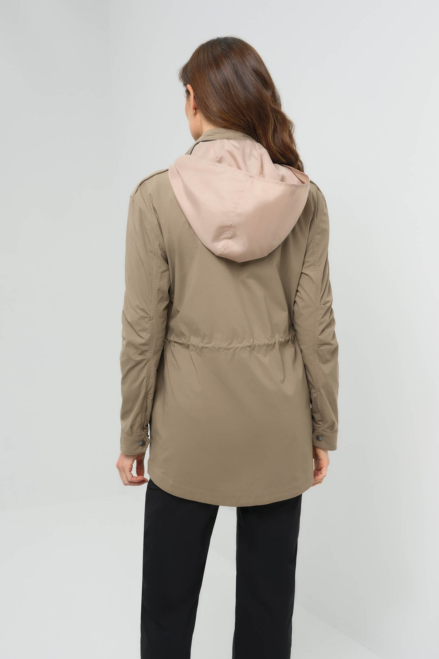 Courtney Lightweight Utility Jacket with Hood