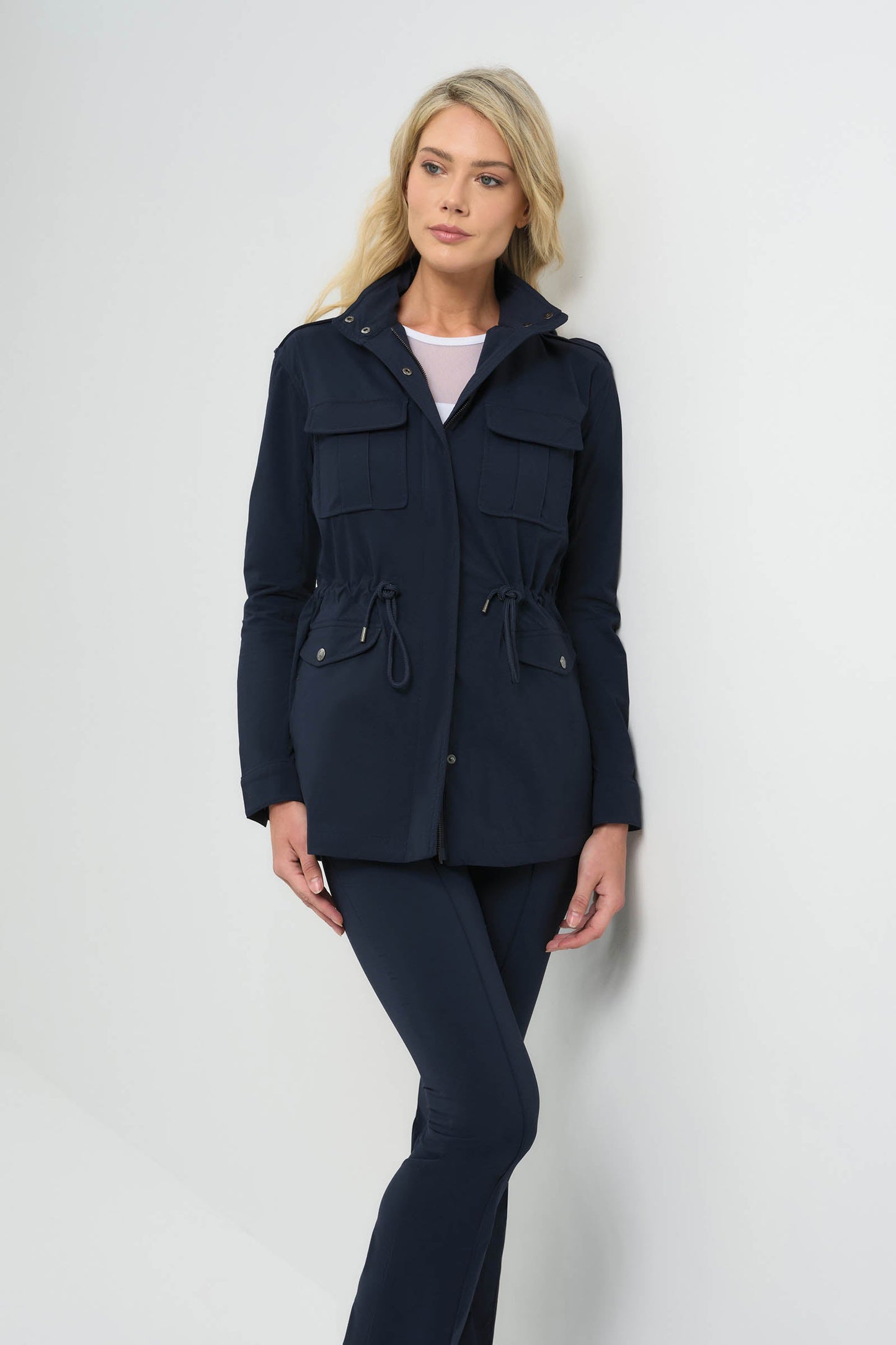 Courtney Lightweight Utility Jacket with Hood