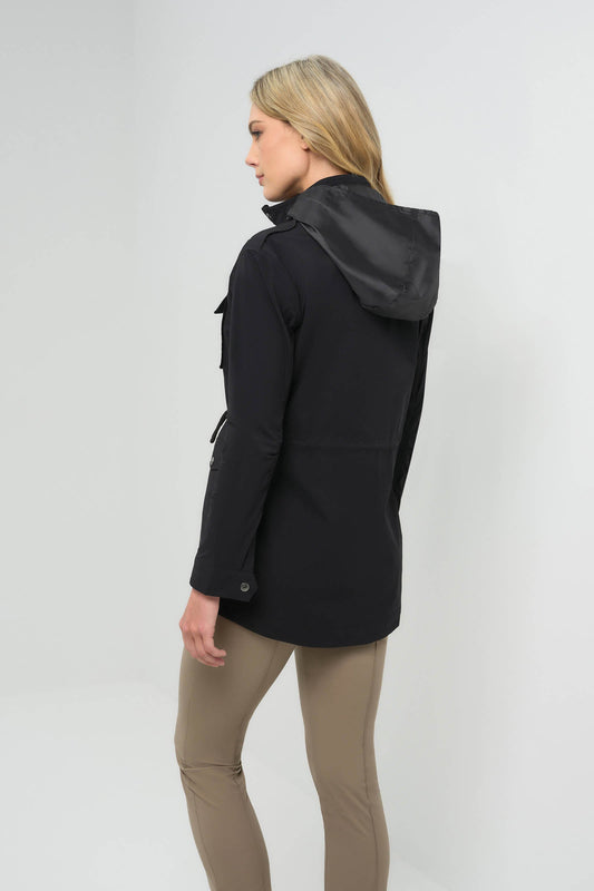 Courtney Lightweight Utility Jacket with Hood