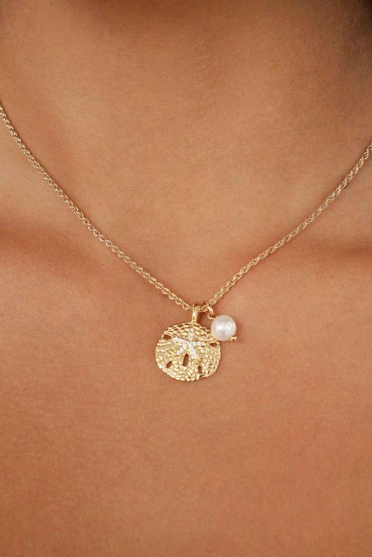 Sand Dollar Charm Necklace