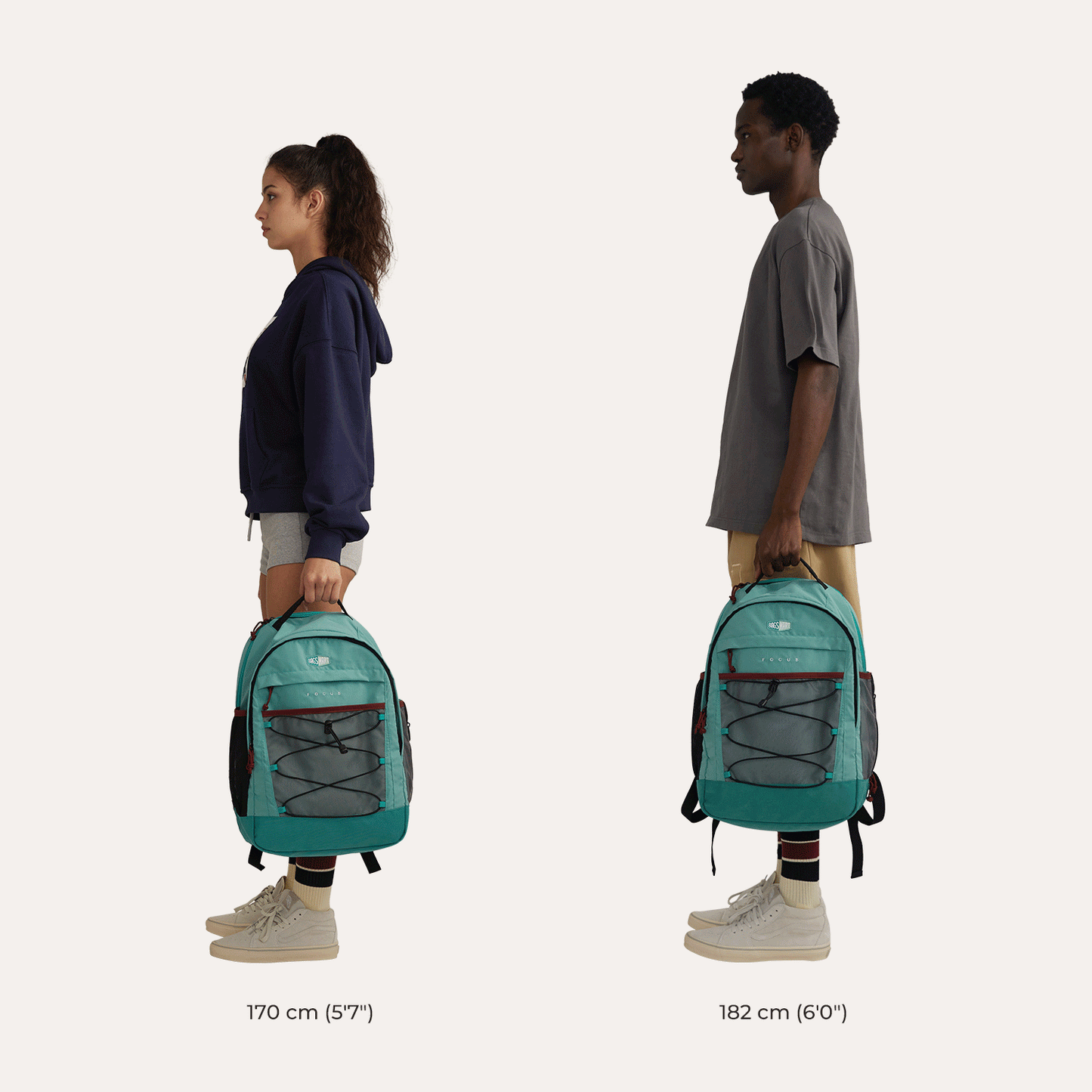 Sac à dos pour ordinateur portable Focus 15,6 pouces 