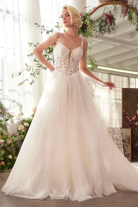 WL029 - Robe de mariée en dentelle et tulle - Andrea &amp; Leo
