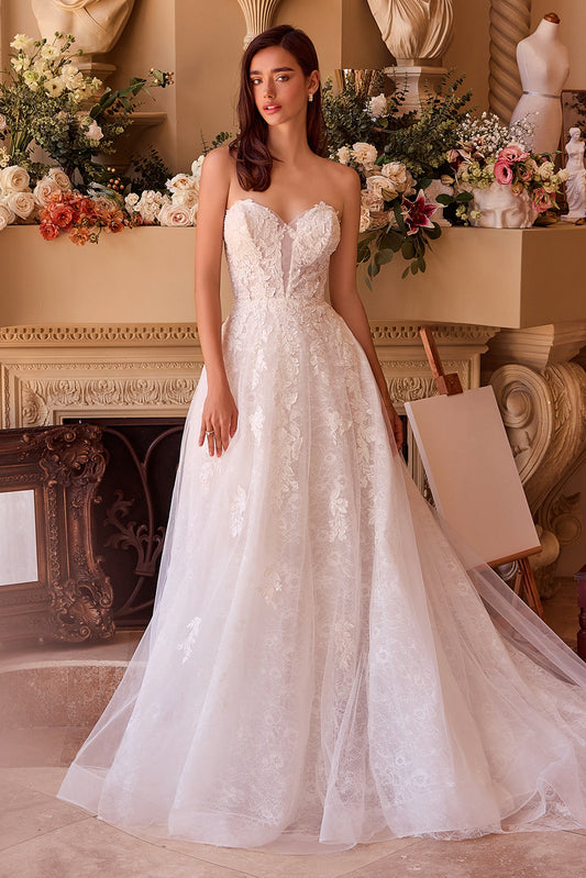 WL052 - Robe de mariée bustier décolleté profond - Andrea &amp; Leo