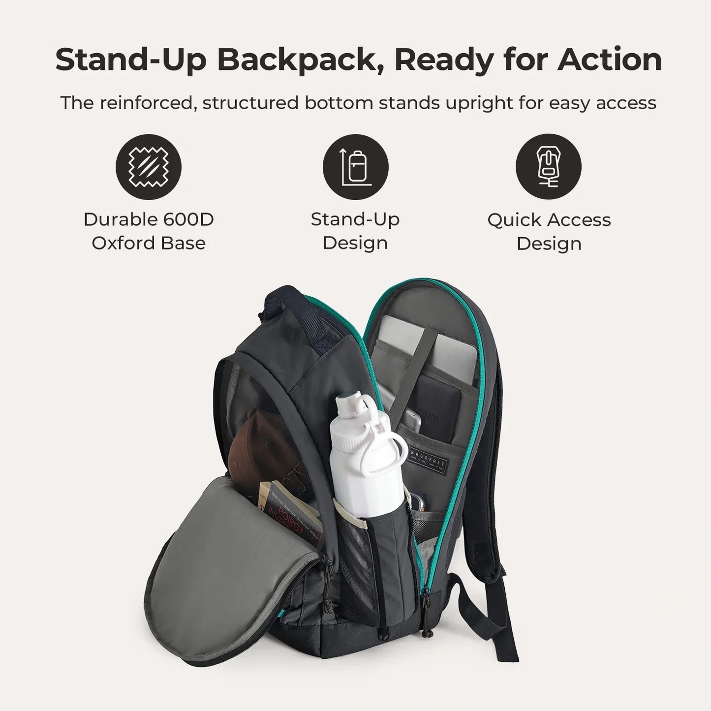 Sac à dos pour ordinateur portable Focus 15,6 pouces 